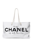 My Chanel Is at Home Weekend Totebag