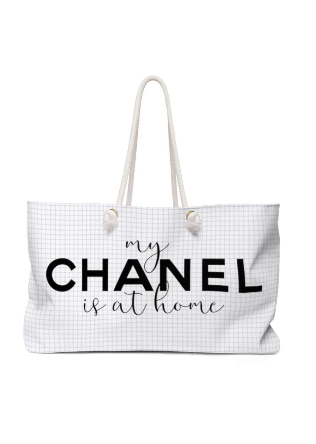 My Chanel Is at Home Weekend Totebag