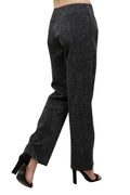 Faded Vegan Leather Pants