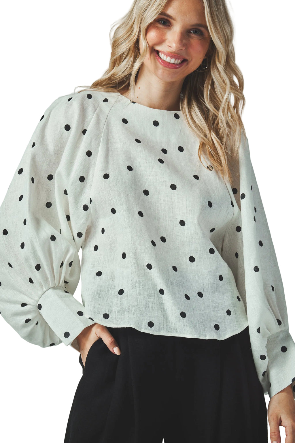 Polka Dot Top