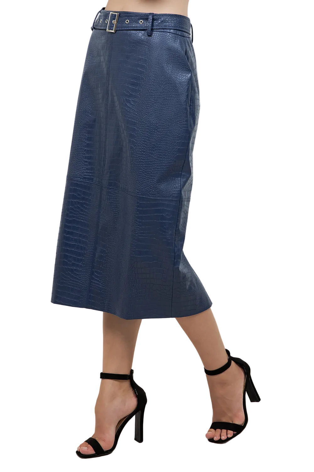 Midnight Blue Vegan Skirt