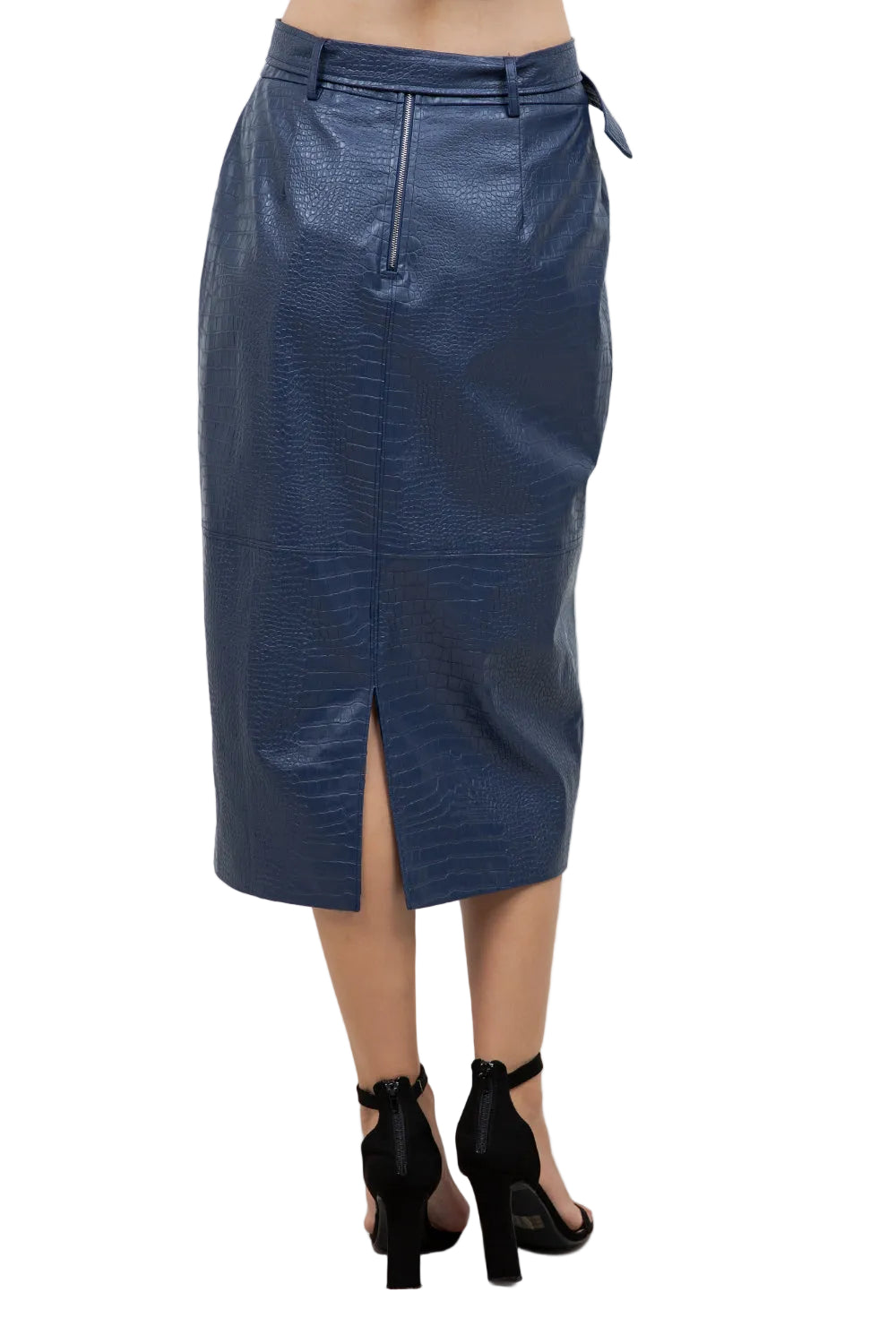 Midnight Blue Vegan Skirt