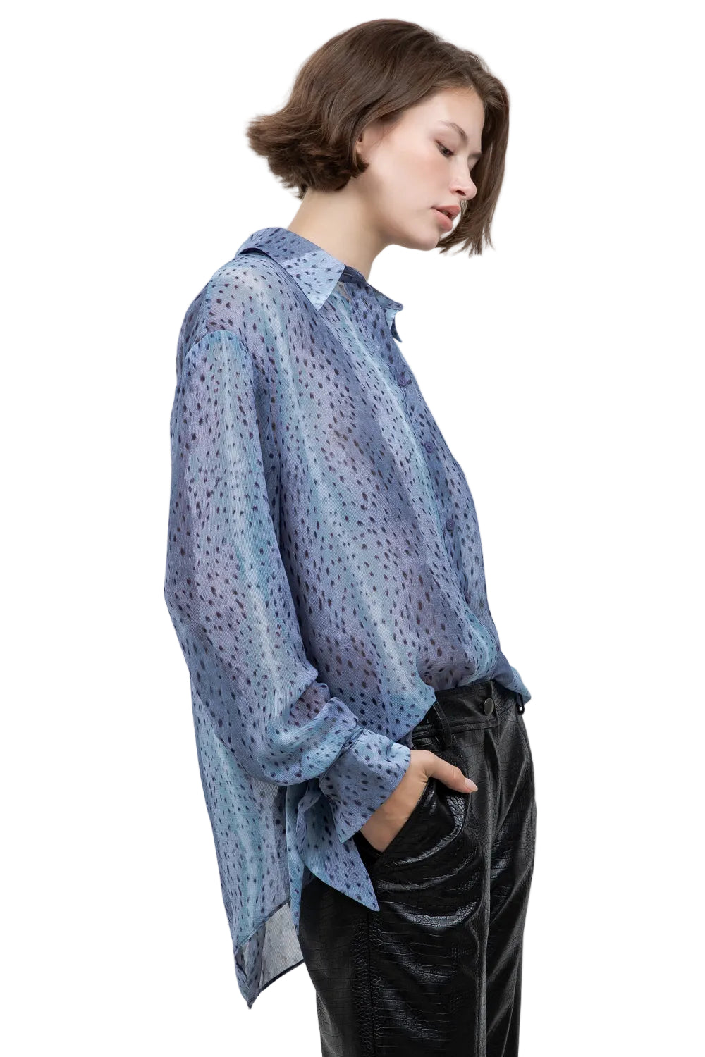 Bambi Blue Blouse