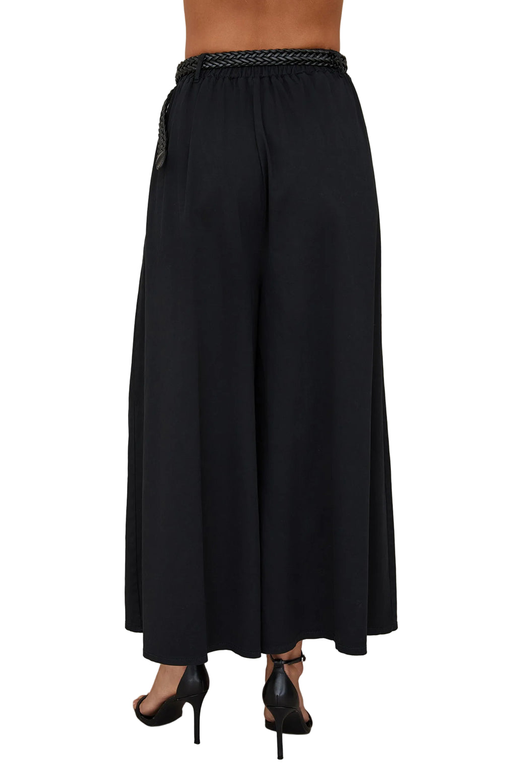 Plazzo Pant With Twist Belt
