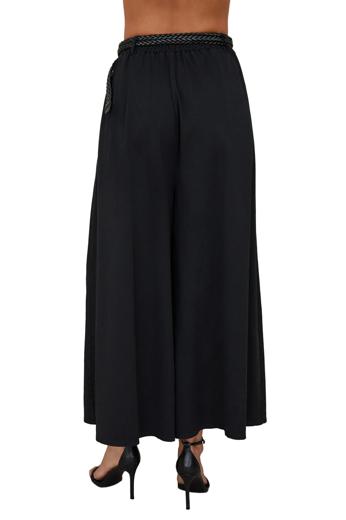 Plazzo Pant With Twist Belt